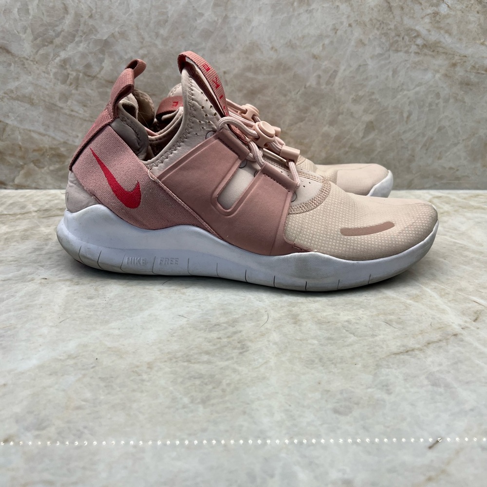 Pink Nike shoes